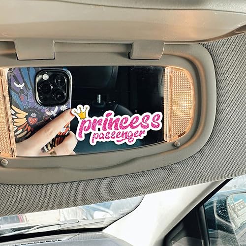 Miniatura 2 de 314PI - Adhesivo troquelado de princesa para asistente de agua de princesa, calcomanías de vinilo para espejo, automóvil, laptop, teléfono, botellas