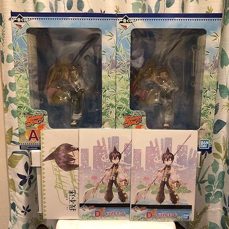 Amazon シャーマンキング 一番くじ A D 賞 麻倉葉 フィギュア イラストボード 蓮 フィギュア ドール 通販