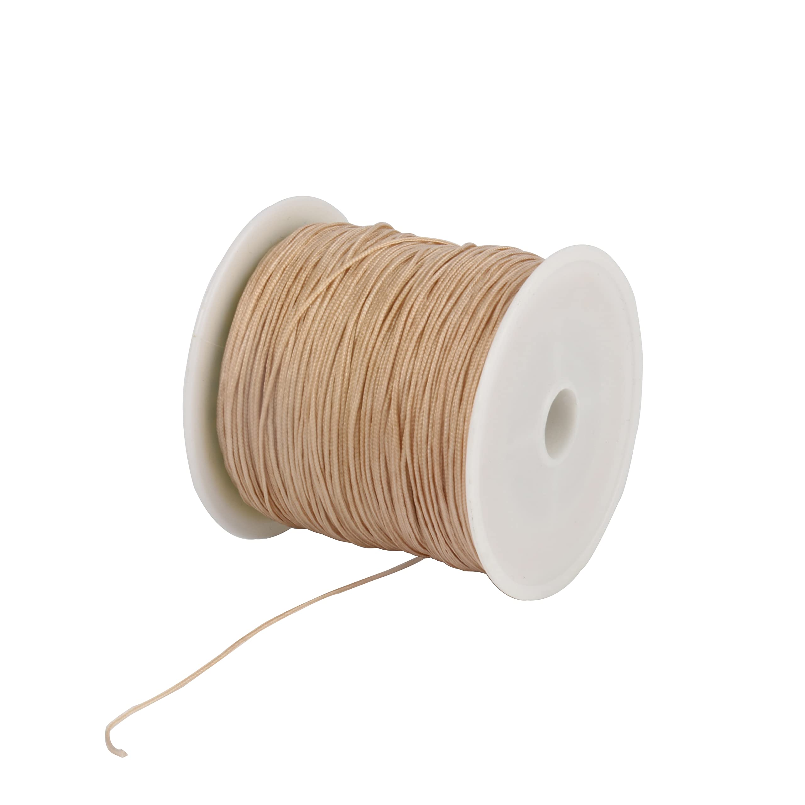 Hilo de nylon de 1mm para crear collares y pulseras de macramé en casa 1