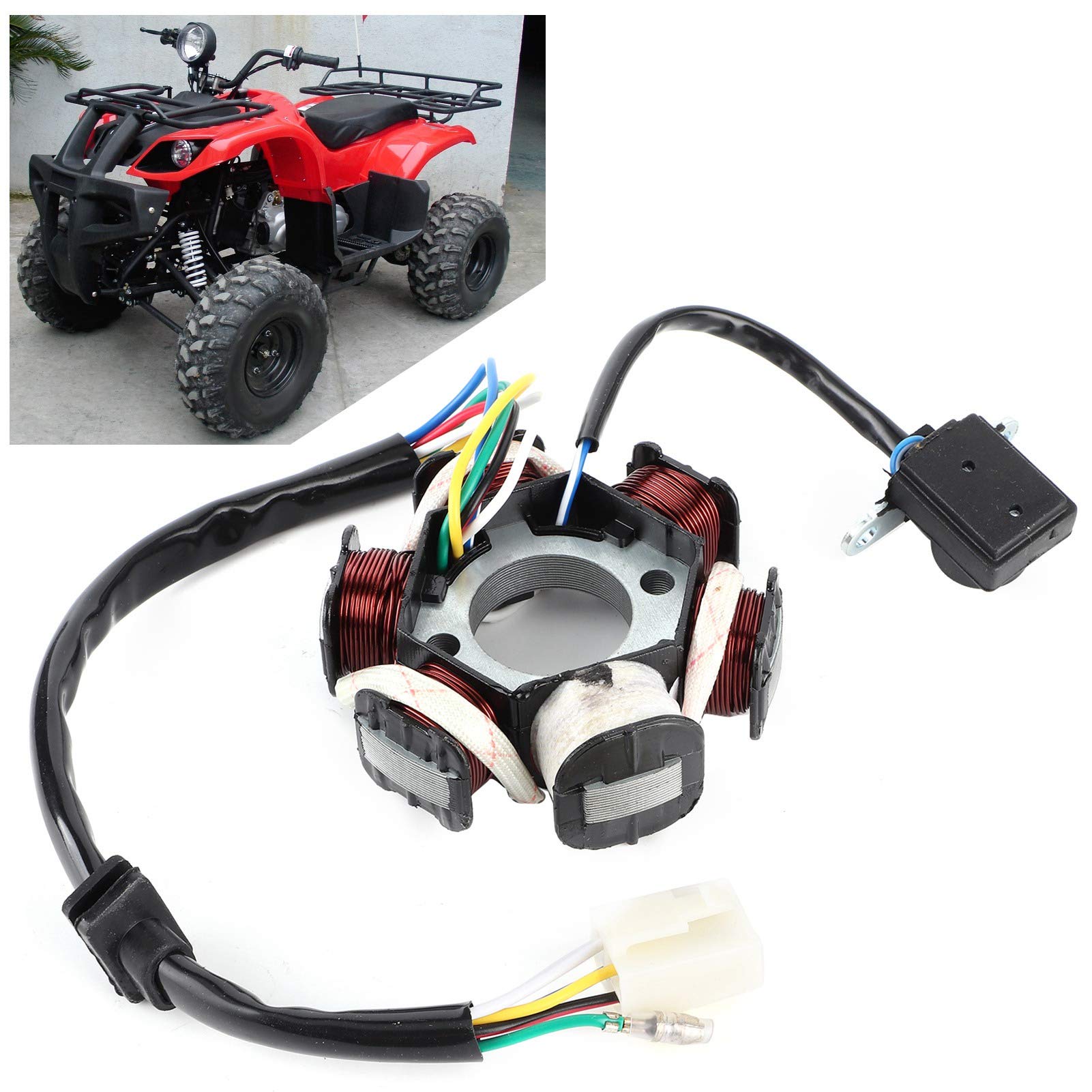 Cewka stojana Magneto na 6 cewek Stojan koła zamachowego Magneto Pit Quad Dirt Bike ATV