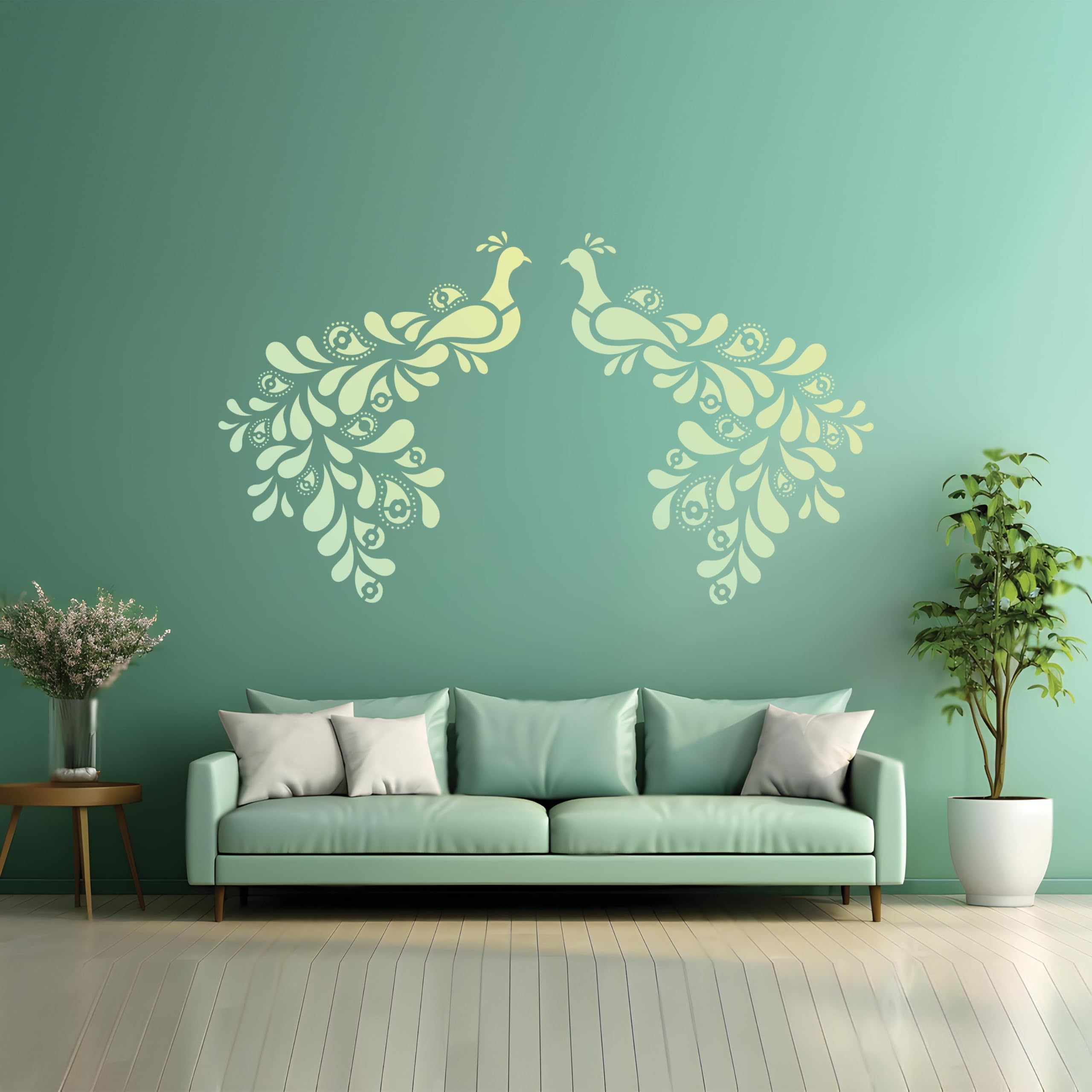 StenCart Stencils for Wall Painting DrapingTail Peacock Reusable Wall Stencils for Painting (16inch x 24inch)–DIY Reusable Design Suitable for Home & Office (Pack of 1, (STC1624-378)) (B0C3WL615R) Amazon Price History, Amazon Price Tracker