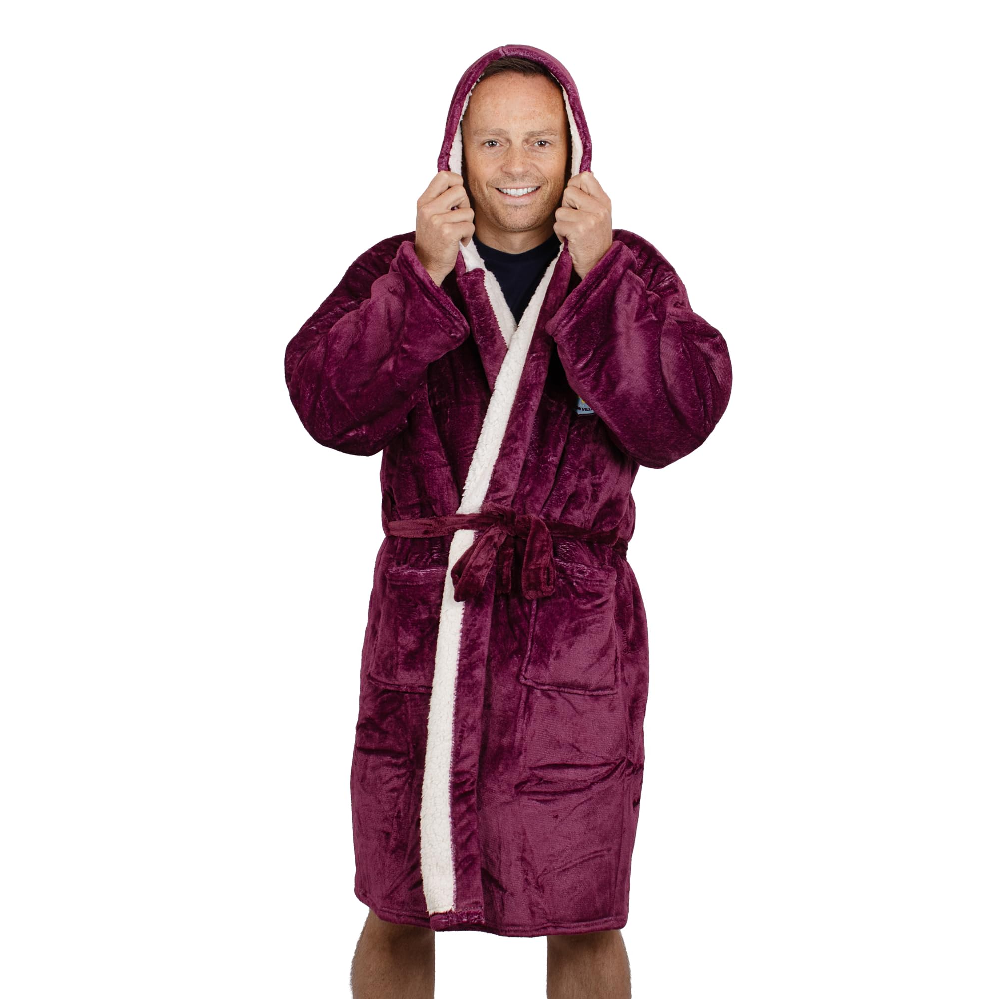 The Gift Scholars Aston Villa Men's Dressing Gown