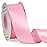 Ribbli Pink Double Faced Satin Ribbon,1-1/2 x Continuous 25 Yards,Use for Bows Bouquet,Gift Wrapping,Baby Shower,Floral Arrangement