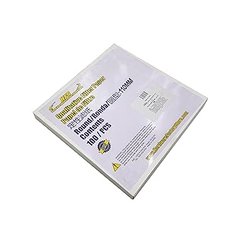 HFS(R) 110mm Ashless Qualitative Filter Papers Lab 100PCS Slow 1 um Round (110mm, 1um)