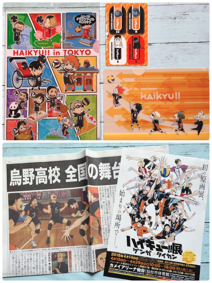 ハイキュー同人誌　刺傷　9冊 + 特典クリアファイルセット ハイキュー同人誌 刺傷 9冊 + 特典クリアファイルセット