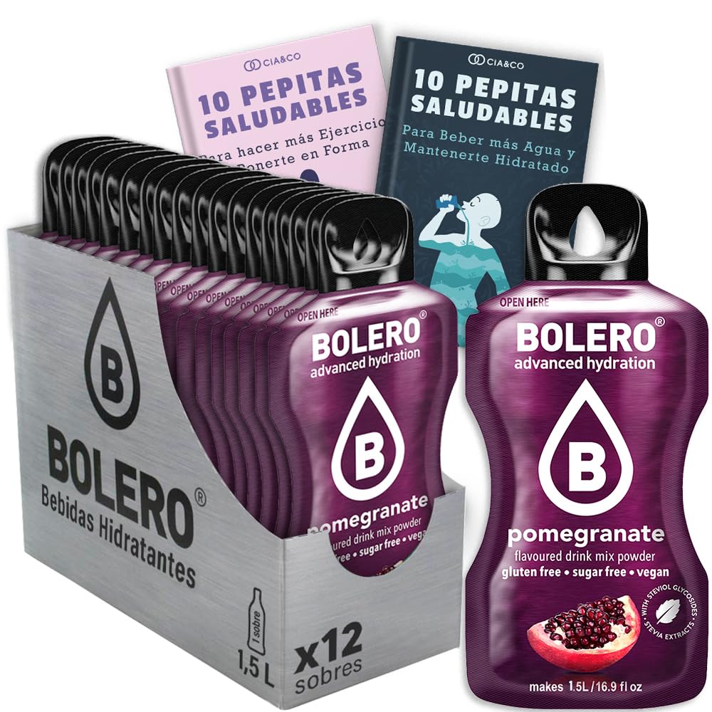 24 x Bebida Bolero COLA Hidratante Sin Azucar (24x9 grs) + 30 Pepitas Saludables para una vida más sana by Cia&Co — view 19
