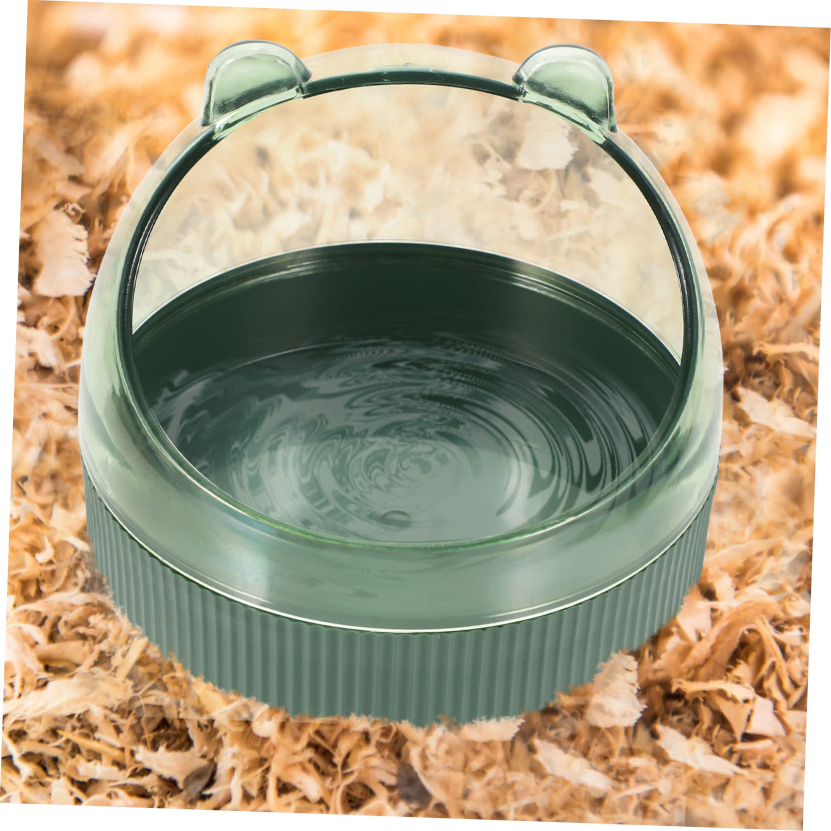 Sosoport 4piezas Comedero Colgante para Hámster y Roedores Plato Compacto De Alimentación para Chinchillas y Cobayas Fácil De Limpiar y Duradero Color Midnight
