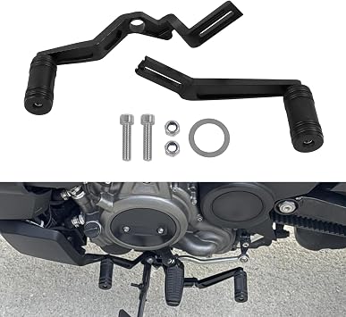Aluminum Heel Toe Gear Shift Lever Shifter Pegs Compatible with Harley Nightster 975 RH975 Special 2022 2023 2024 2025 Gear Shift Lever Pedal Motorcycle Accessories