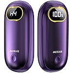 Hand Warmers Rechargeable - Electric Hand Warmers 2 Pack with Dual-Sided Heating for 15Hrs Warmth, LED Display & Flashlight, Hunting Essentials, Gifts for Christmas Man Women Raynauds Golf