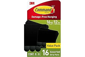 Black Command Strips: Effortless Picture Hanging