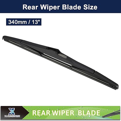 Miniatura 2 de X AUTOHAUX Repuesto de limpiaparabrisas trasero para Jeep Wrangler JK 2007 2008 2009 2010 2011 2012 2013 2014 2015 2016 2017 2018