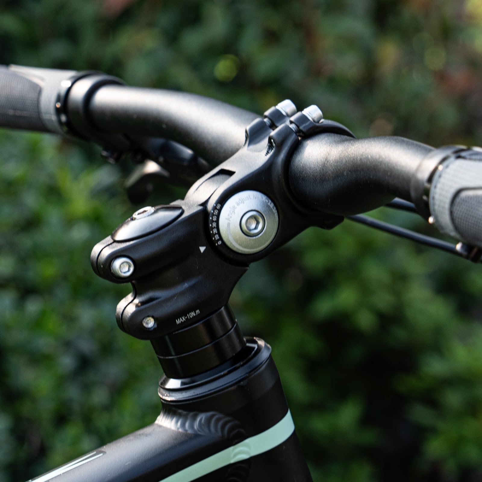 Wspornik podnoszenia kierownicy rowerowej Zeekpowa - Regulacja wysokości 75/105/125mm ±60° do roweru górskiego, średnica 31.8mm, aluminium