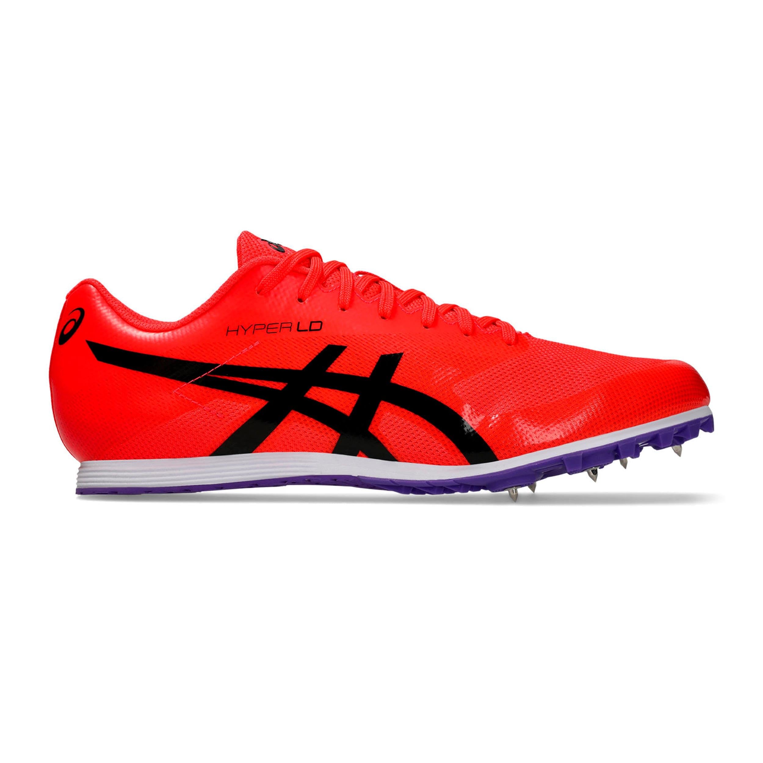 Asics Hyper Ld 6 Herren Leichtathletik Spikes Laufschuhe, 1091A019-600, Rot
