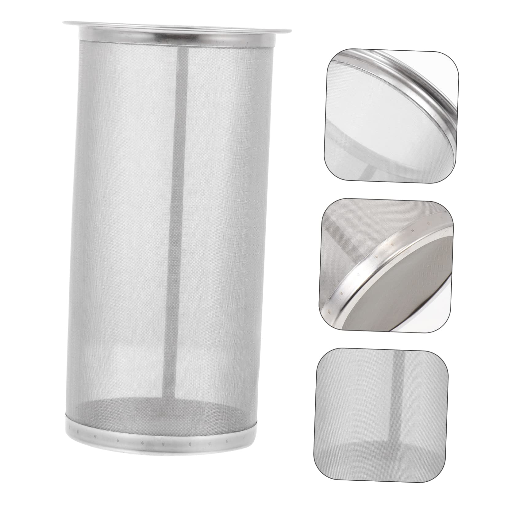 PRETYZOOM Sturdy Mesh Filter for Jar Cold Brew Filter Net Barrel Stainless Steel Multi-function Filter Barrel for Wine Coffee