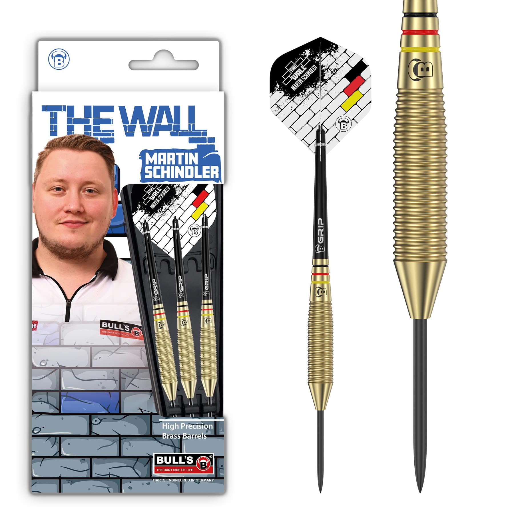 Bull's Wizard Steeldart Satz – 23 g