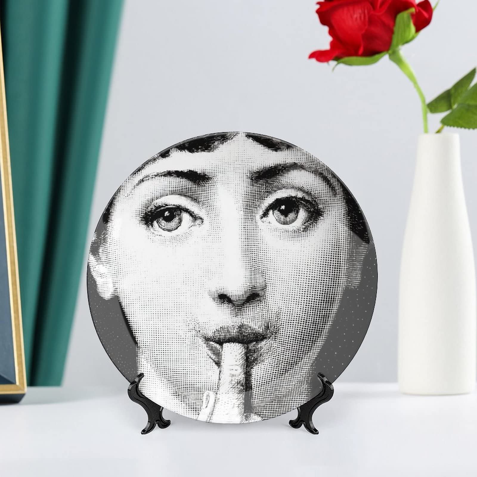 Amazon.com: Lina Cavalieri Plate, Wall Decorative Plate