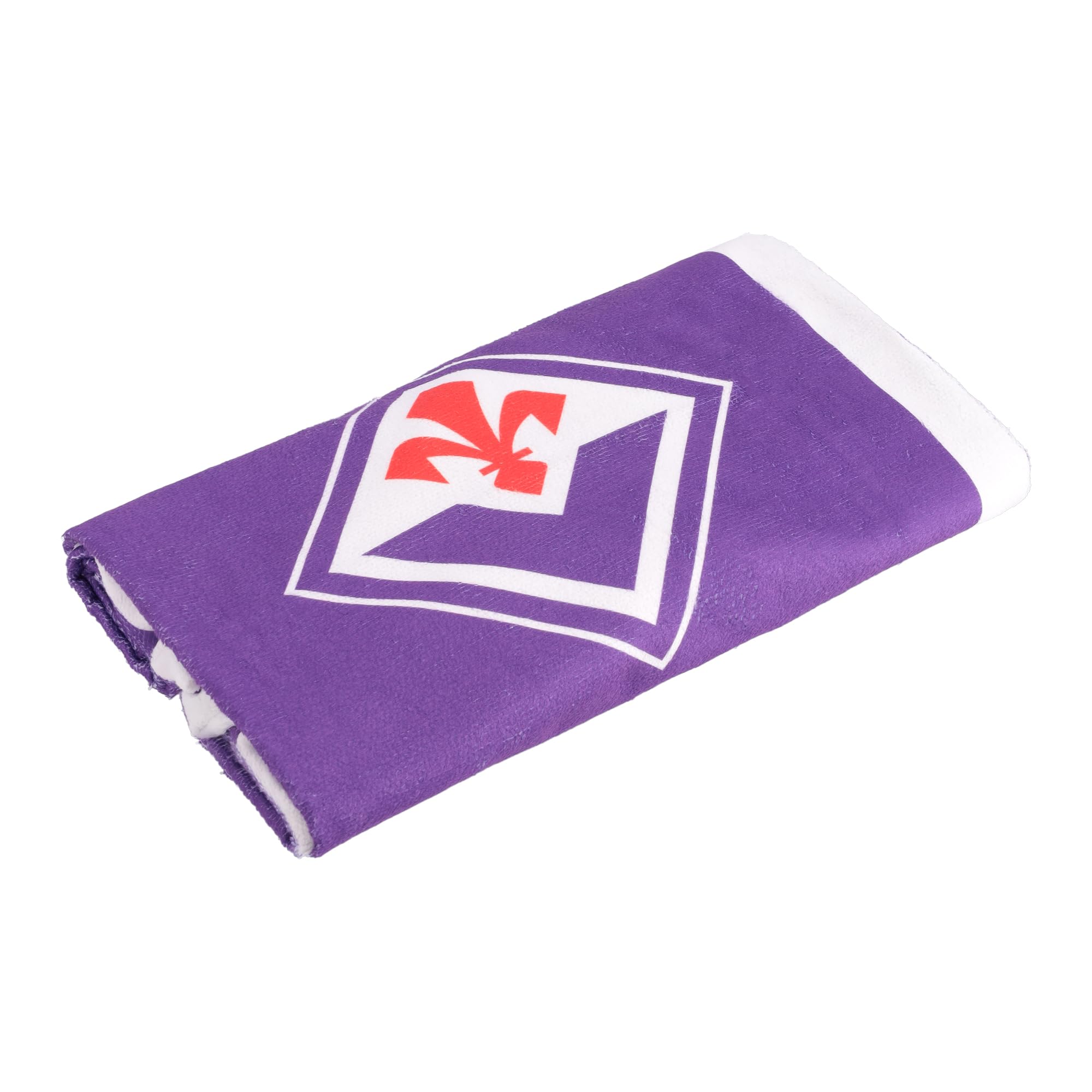 Only4fan S.r.l. ACF Fiorentina ręcznik basenowy/morski 70 x 140 cm z mikrofibry Oficjalny produkt, fioletowy