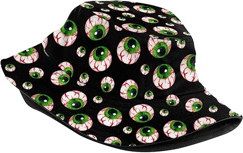 Miniatura 2 de Sombreros de pescador de calabazas de Halloween, divertidos sombreros de pescador, gorras de verano para mujeres y hombres