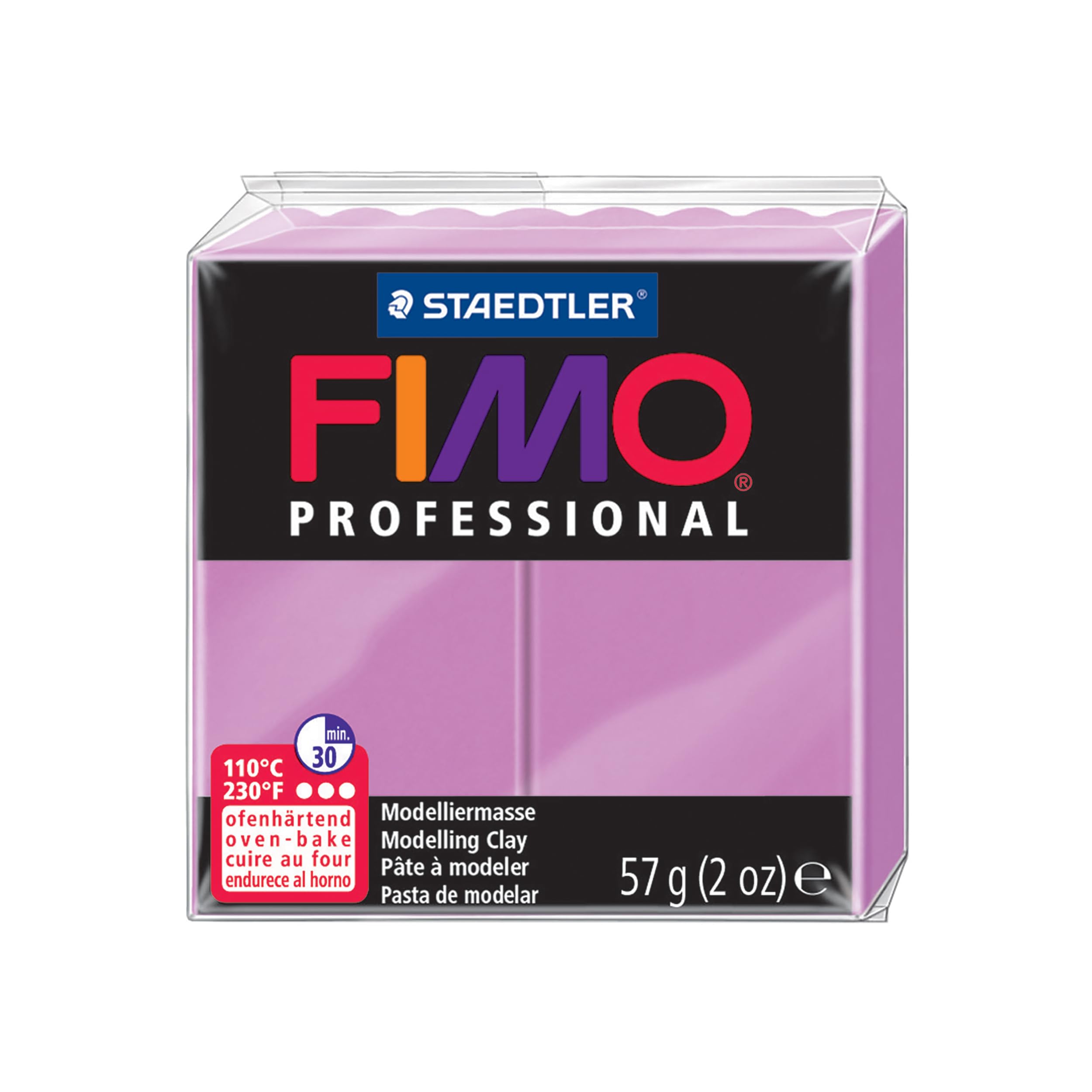 Staedtler Fimo Professional Soft Polymer Clay 2Oz-Lavender