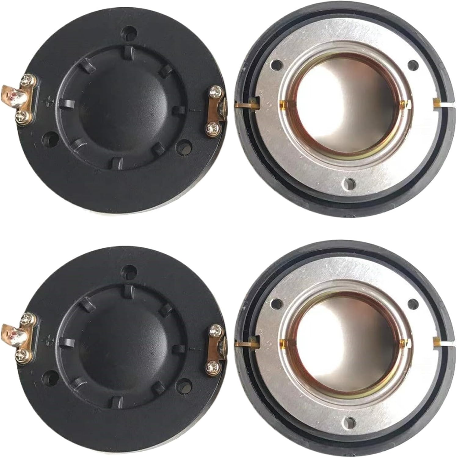 4 X Diaphragm for 34T120H8 B114 B115 Speaker Driver 1.35"(CCAW Round Wire)
