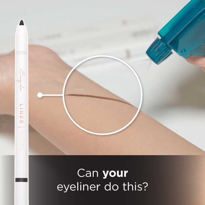 Esqido Gel Pencil Eyeliner Water Resistant (Brown)