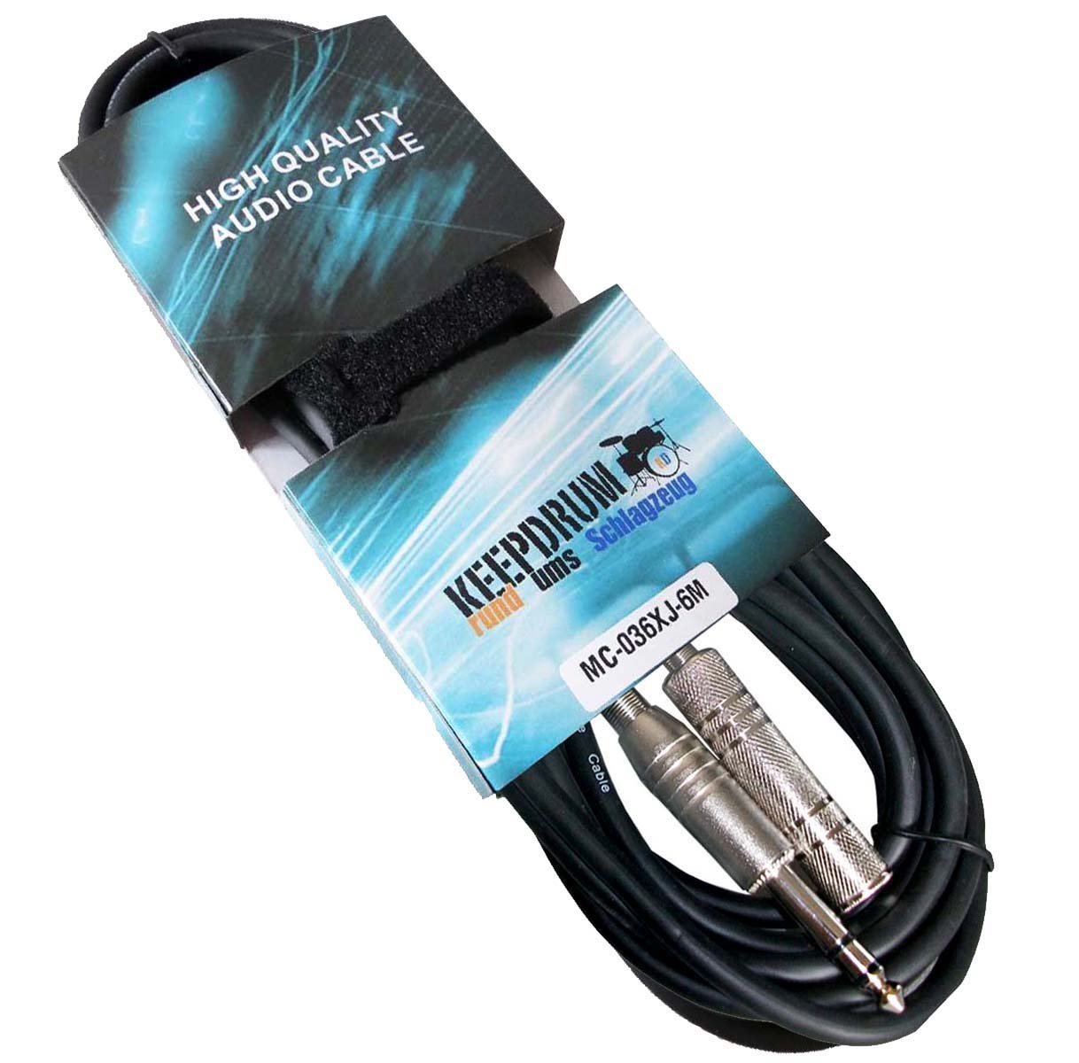 Roland Auriculares estéreo RH-5 cerrados + cable de extensión keepdrum de 3 m