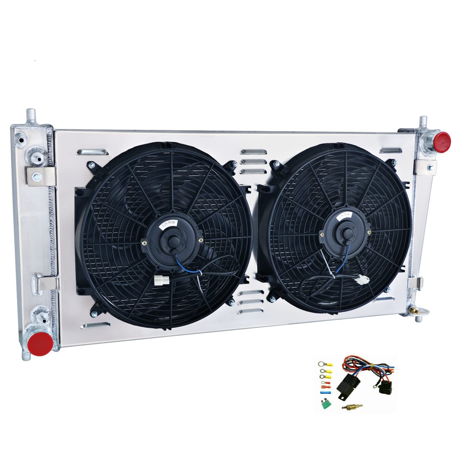 Aluminum Radiator Replacement For 2011-15 Kia Optima / 2011-14 Hyundai Sonata 2.0L 2.4L - DPI 13189, 1-Row