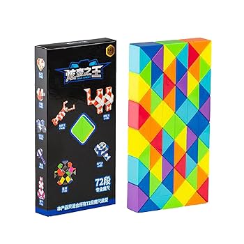 Amazon | フィジェット スネーク キューブ 72ブロック ミニ