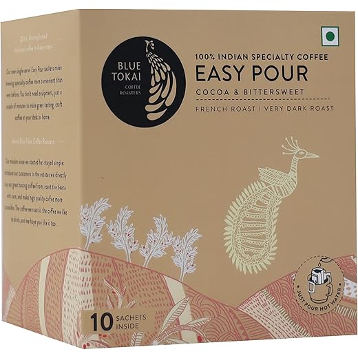 Blue Tokai Coffee Roasters Easy Pour Over Coffee Drip Bags F