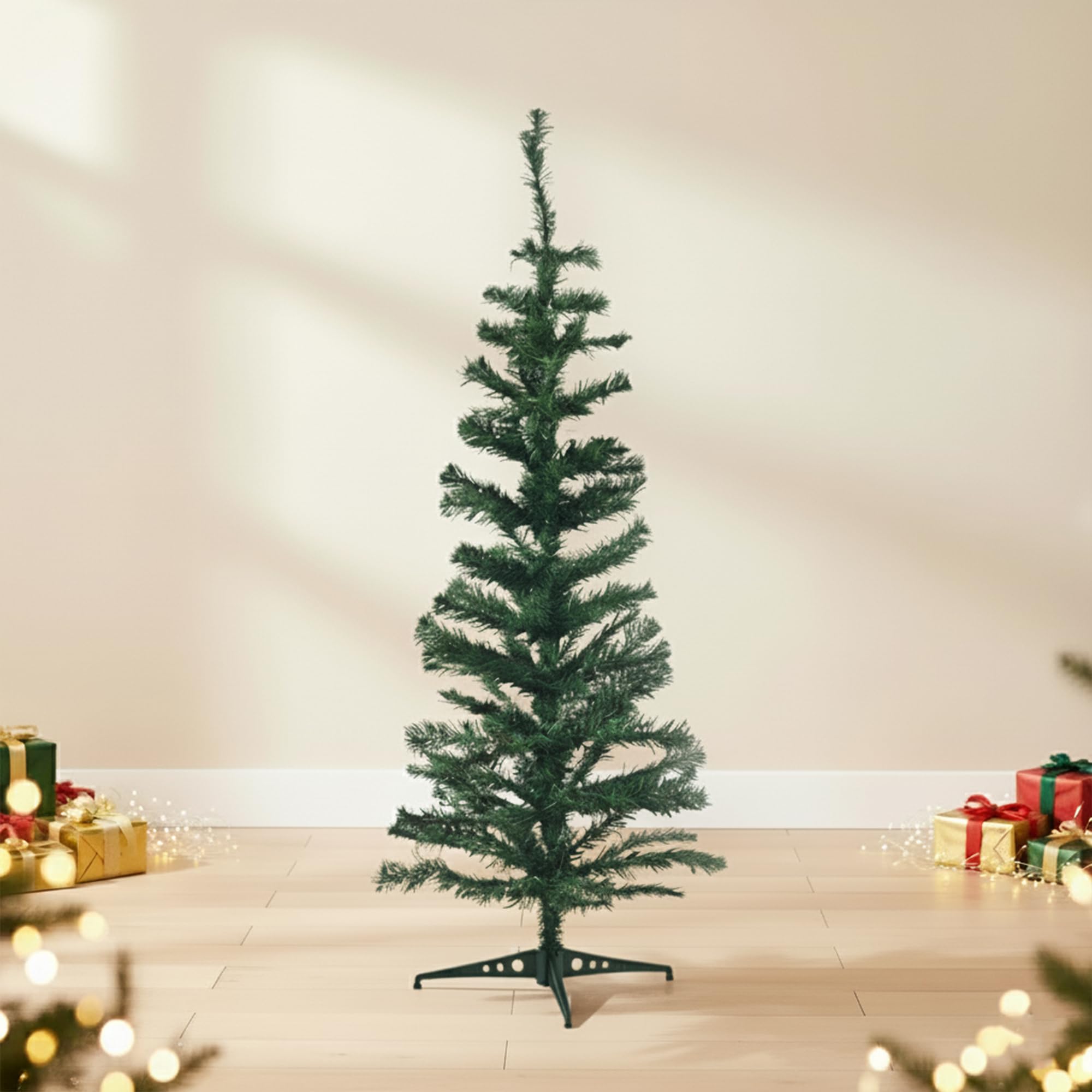 CraftVatika Christmas Tree 4 feet for Xmas Party Decorations, X Mas Tree for Home Office Table Décor, Christmas Party Decoration Items, Merry Christmas Tree with Stand for Xmas Decoration (Type 1)-image-24
