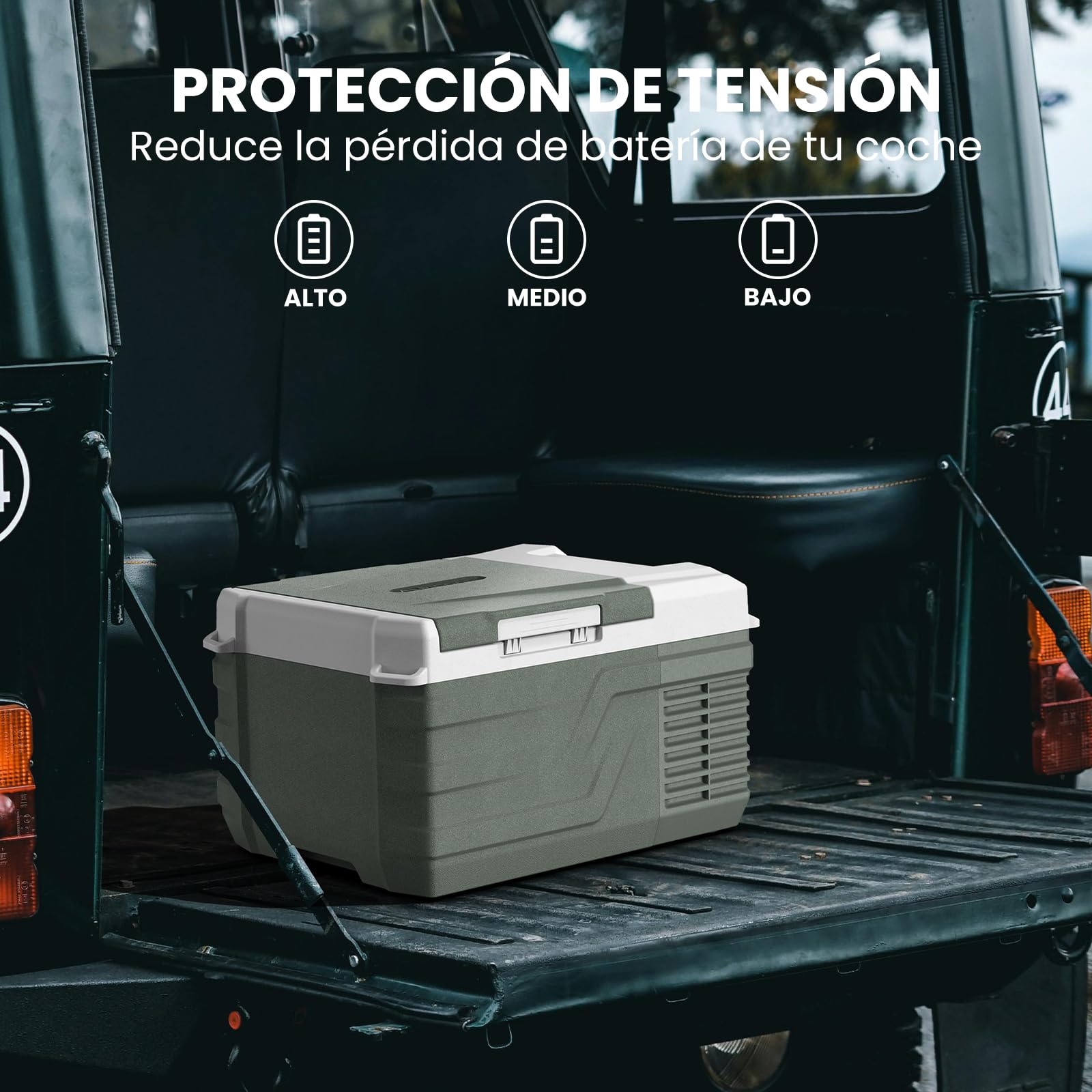 Alpicool 9L Kompressor Kühlbox Klein, Mini Kühlbox 12V 230V Kühlschrank Gefrierbox Tragbarer, Kühlschrank für Auto, Camping, Angeln, Fahrten, Boot, -20℃-20℃