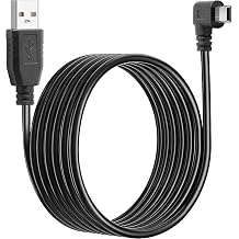 Mini USB Cable Right Angle 3.5M for Dash Cam   USB A 2.0 Male to 90  Mini USB Cable For Driving Recorder