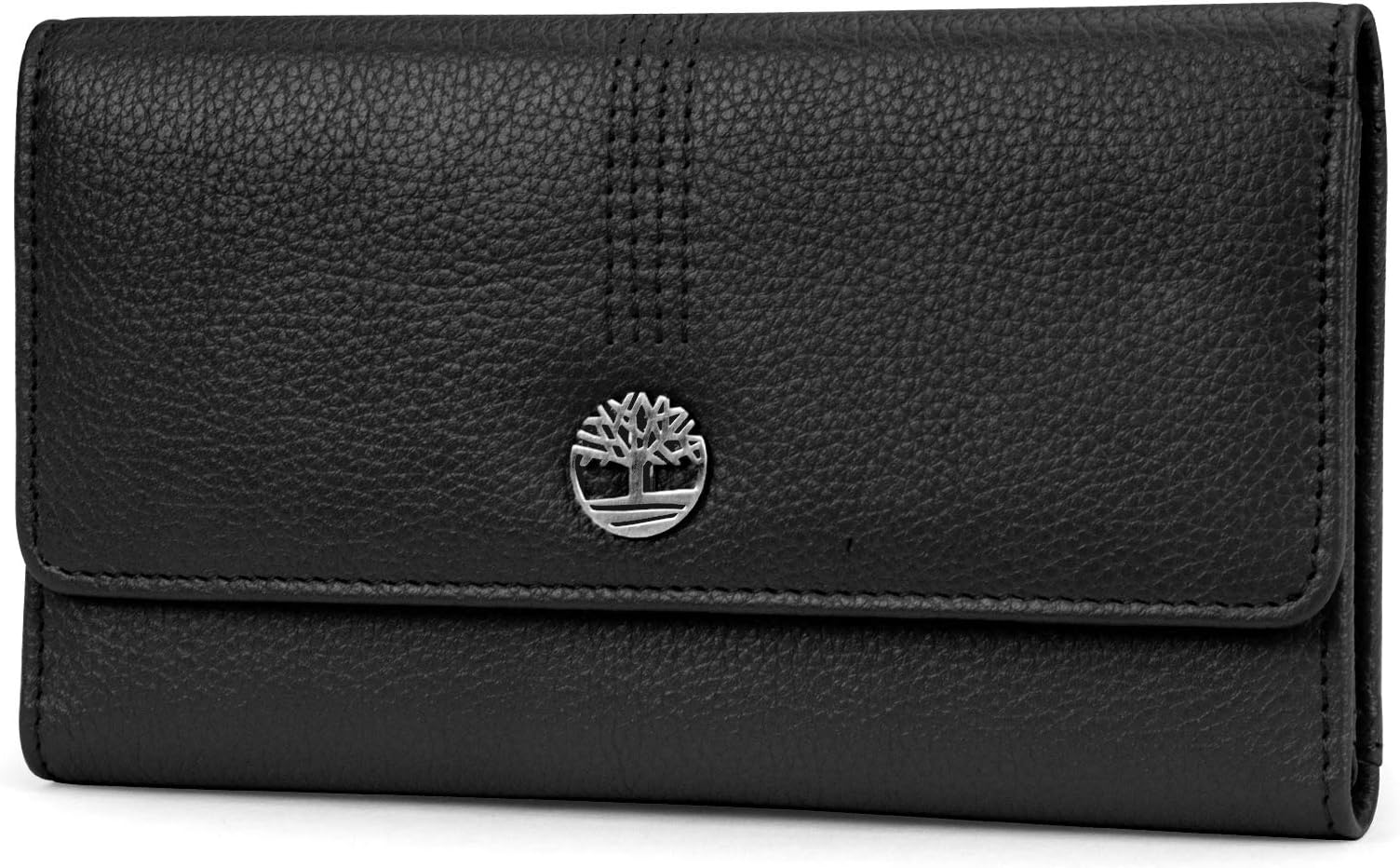 Leather RFID Flap Wallet Clutch Organizer