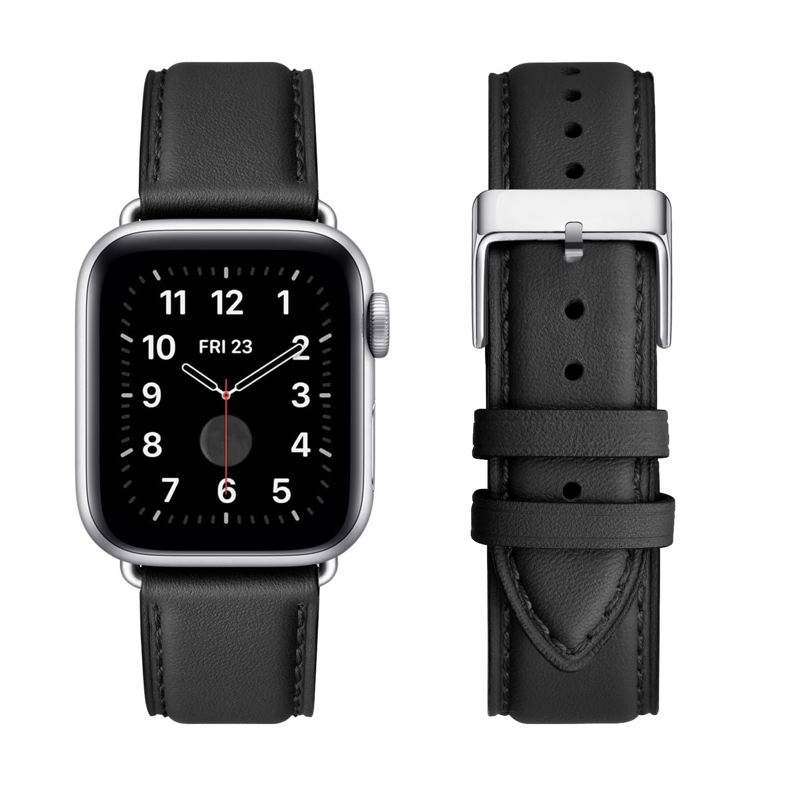 Genuine Leather Band Compatible with Apple Watch Bands for Women Office