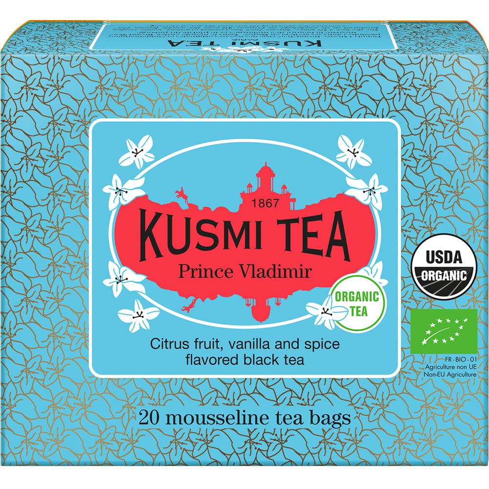 KUSMI TEA ダージリン　100g ティーパック付き クスミティ Amazon.co.jp: KUSMI TEA クスミティー | プリンスウラディミル ティー