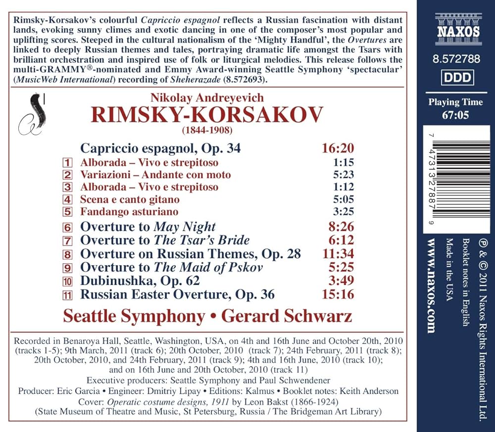 Rimsky-Korsakov, Schwarz, Seattle Symphony - Rimsky-Korsakov