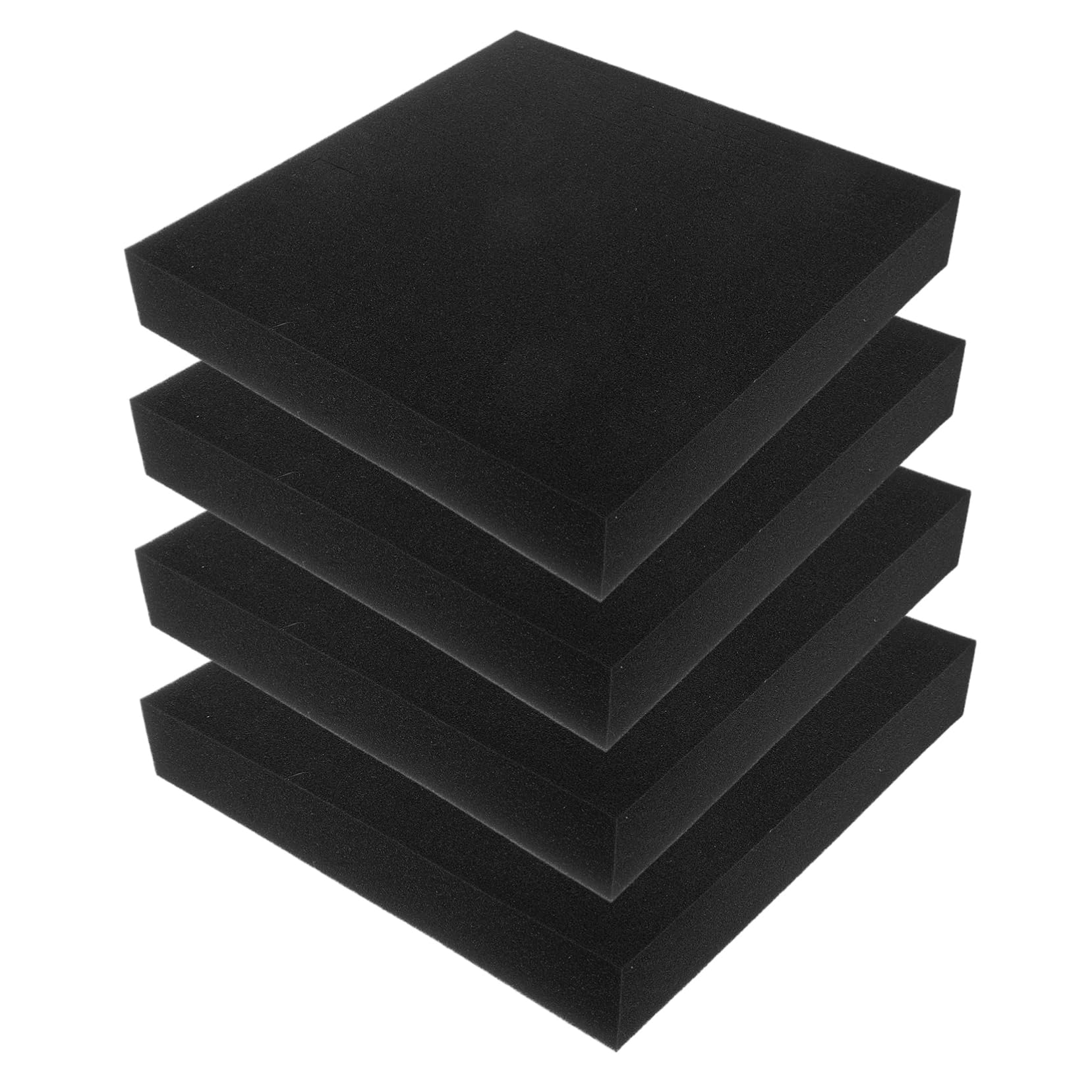 Housoutil 4Pcs High Density Foam Inserts for Packaging and Storage Cuttable Lining for Toolbox Camera Crafts Space Saving and Absorbent Foam Pads