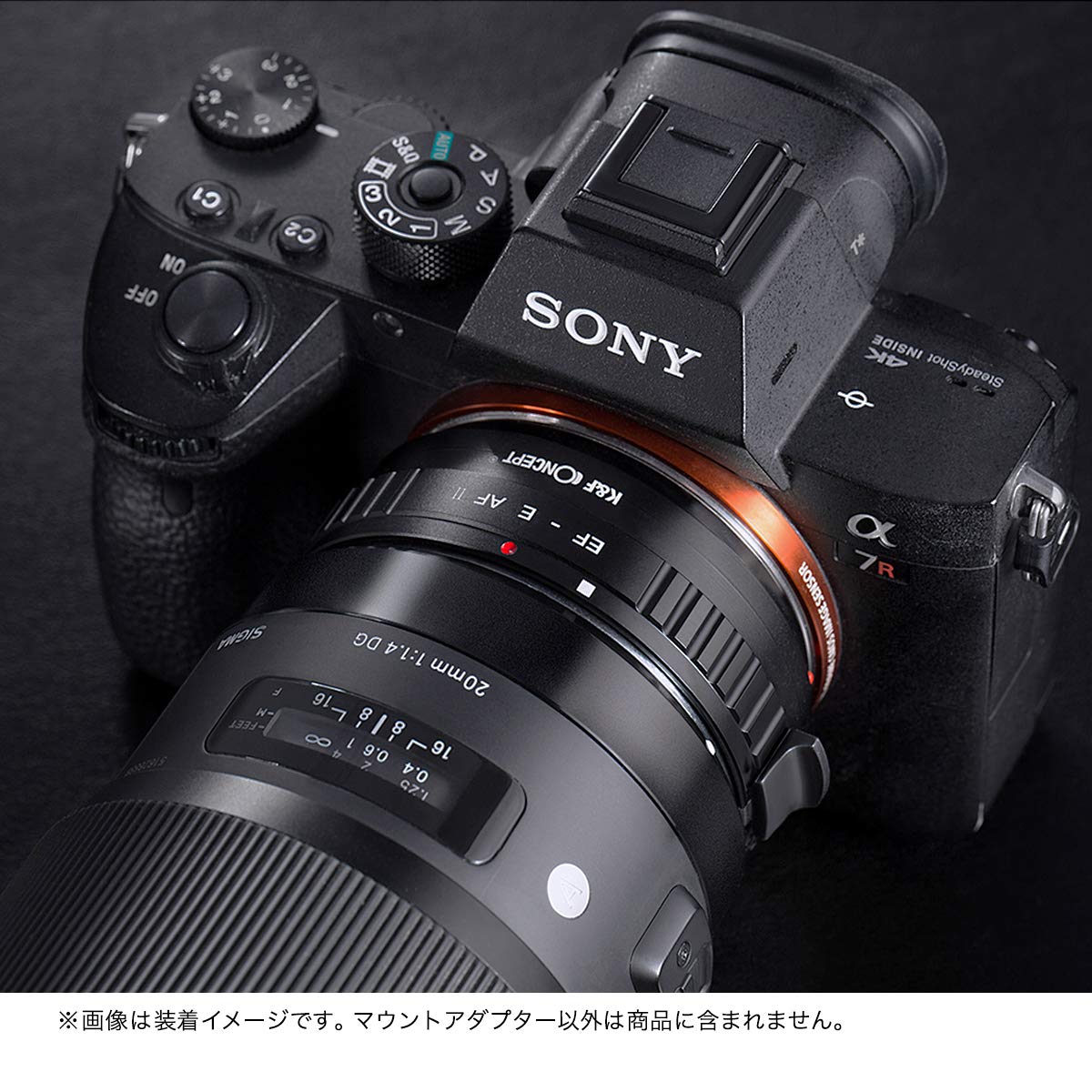 Amazon | K&F Concept レンズマウントアダプター EF-E AF II (EF 