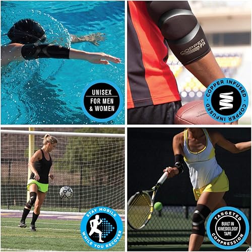 Miniatura 4 de Copper Fit Pro Series - Rodillera de compresión