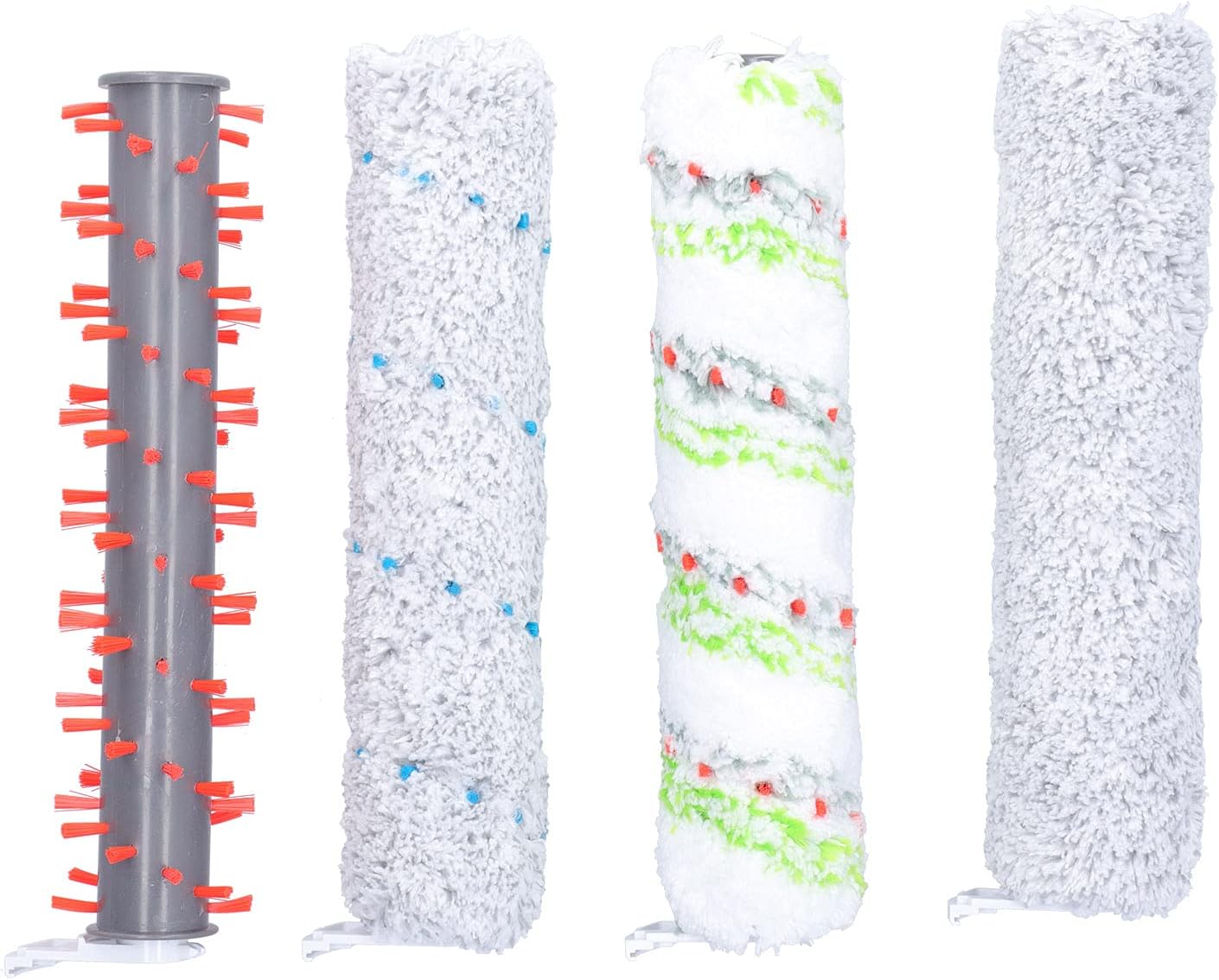 Multifunction Brush Set for Bissell Vacuum Cleaners, Includes Multi Purpose, Pet, Carpet, and Floor Brushes, Easy to Install and Replace, High Quality Fiber ABS Material,