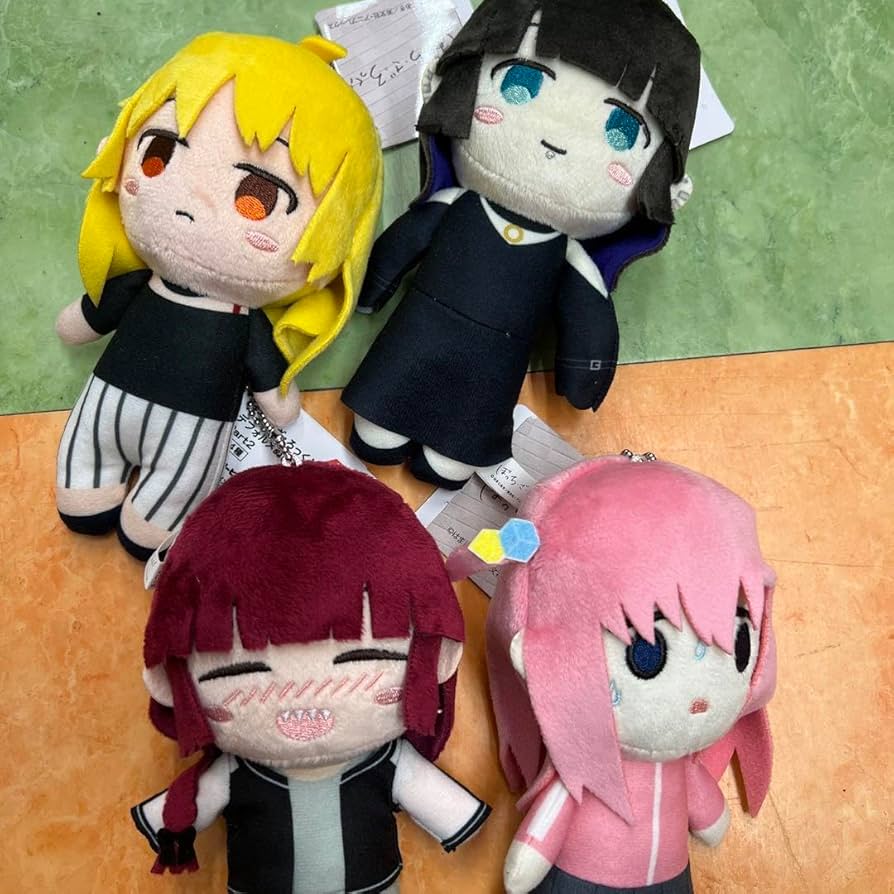 Amazon.co.jp: ぼっち ざ ろっく デフォルメぬいぐるみ Part2 4種類