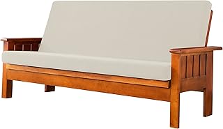 CHUN YI Jacquard Futon Cover Full Size Futon Mattress Cover Stretch Foldable Sof - Compare price