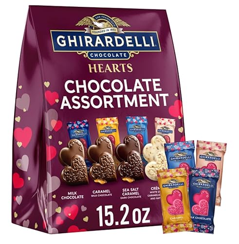 Ghirardelli Chocolate - Chocolate Hearts Assortment