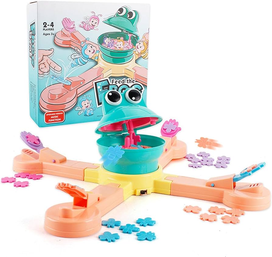 Amazon.co.jp: ブレインブロードゲーム 餌付けカエル ゲーム グッズ