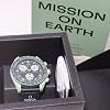 Omega x Swatch Earth Gift Watch, Omega Swatch Collaboration, Authentic, Box, Shopper Included, Speedmaster Model, Mission Collaboration, Waterproof