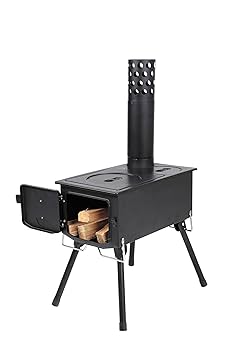 CAPTAIN STAG - CAPTAIN STAG KAMADO かまど 煙突角型ストーブUG-0051 KAMADO(かまど) 煙突 角型ストーブ - アウトドア・キャンプ用品