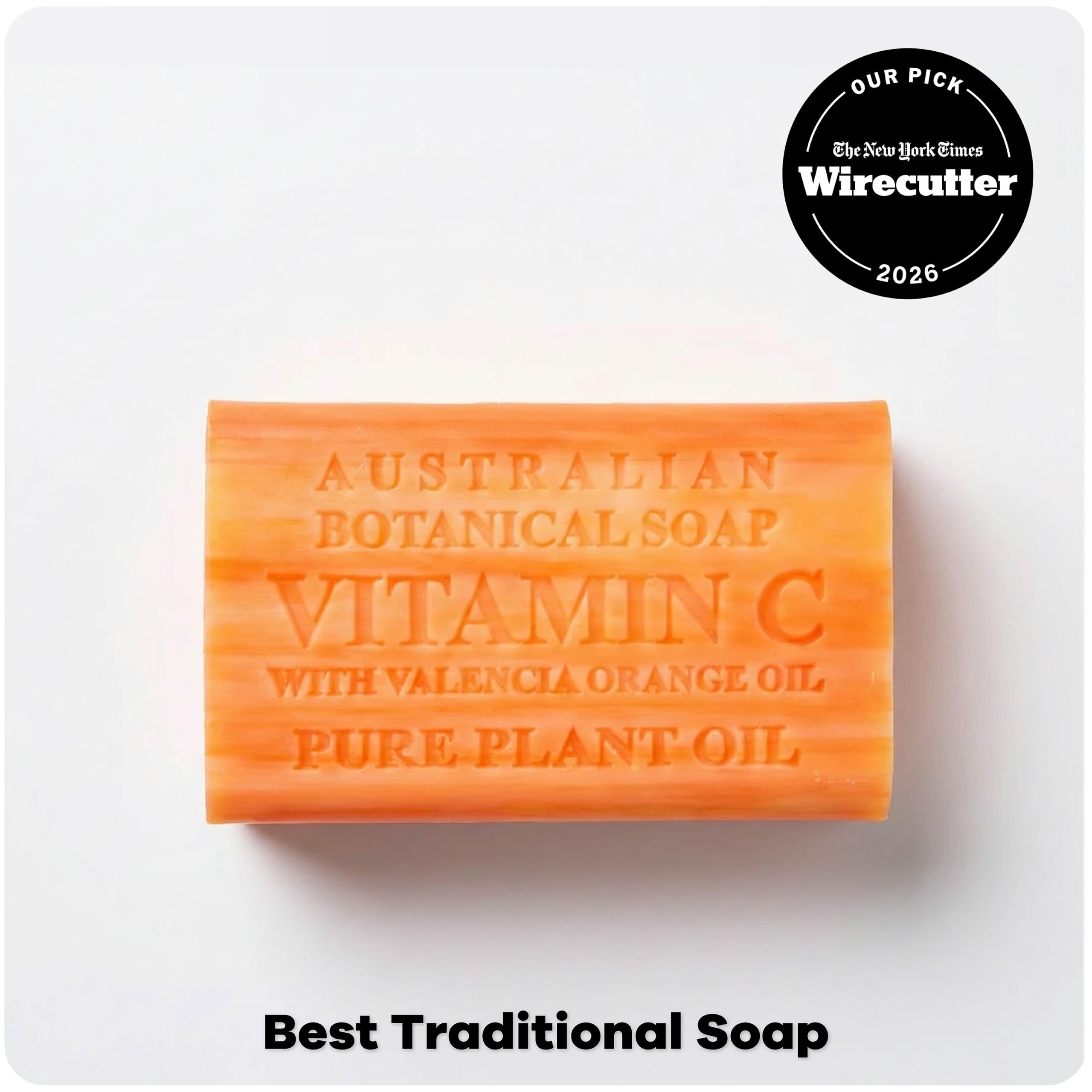 Australian Botanical Soap Extra-Large 6.6 oz Bars, Pack of 8