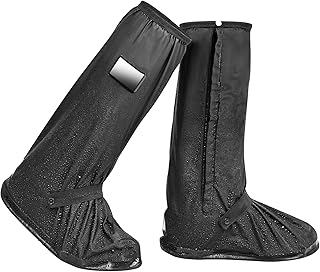 Sponsored You’re seeing this ad based on the product’s relevance to your search query.Learn more about this advertisement Wantli Waterproof Overshoes, Unisex Shoe Covers, PVC, Shoe Cover with Zip, Non-Slip Reflector Rain Equipment, Reusable, Foldable Rain Boots (L)