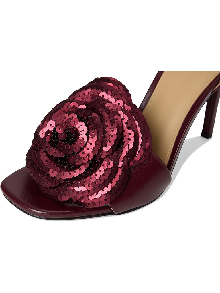 Red Michael Kors Elodie Sandals