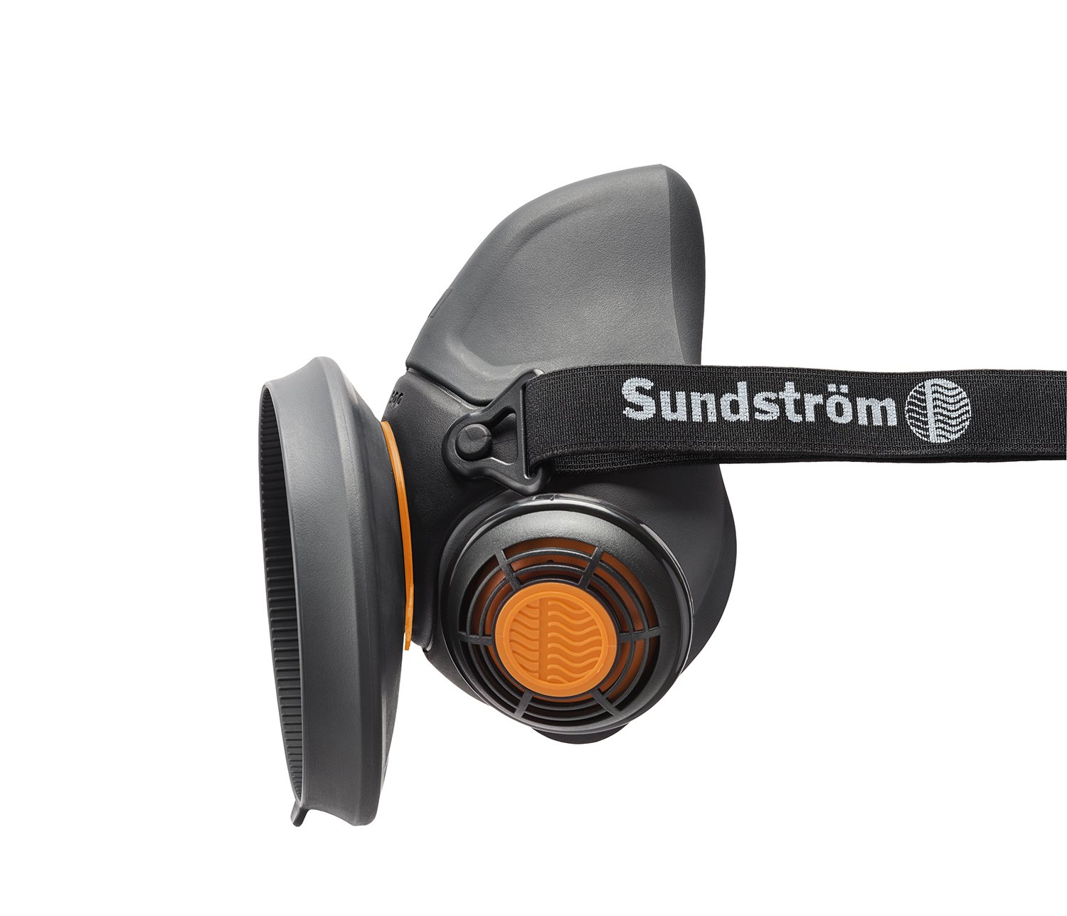 Sundström Atemschutz Halbmaske Filter SR 900 NEU, M (mittel) zu 98% richtig, Grau